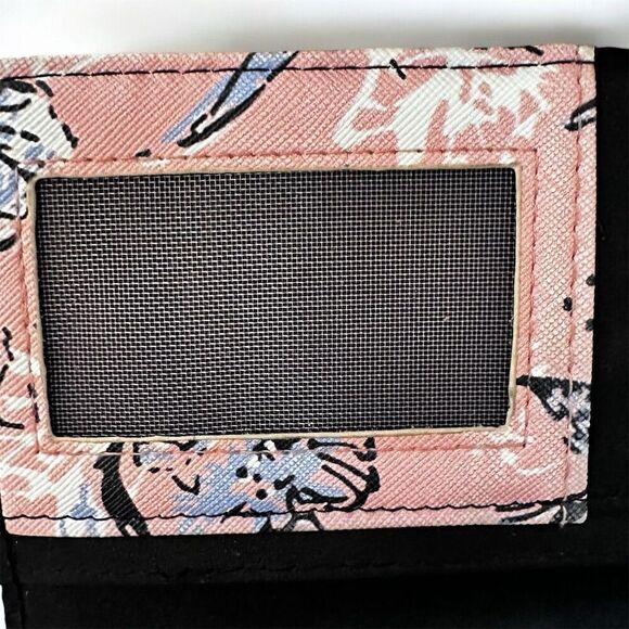 Tahari Women's Pink Floral Trifold Wallet with Identity Protect Lining - Picture 10 of 10